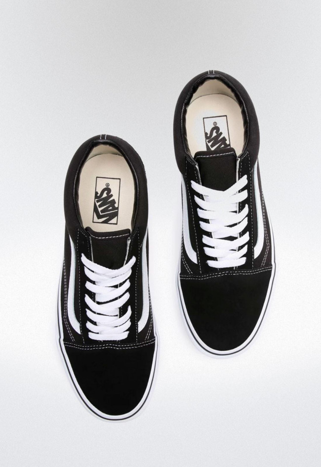 vans low top hombre negro