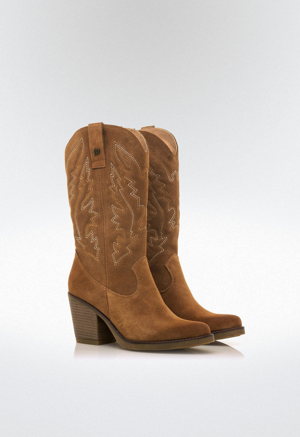 Botas cowboy Mujer MUSTANG TIJUANA marron