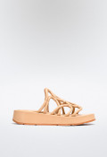 Sandalia cuña WONDERS ELADIA Beige