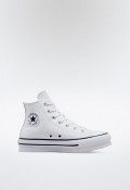 Deportivo de mujer blanco Converse chuck taylor all star eva lift platform leather