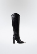 Bota cowboy de mujer negro Bronx 14165-b