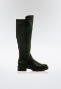 Bota biker de mujer negro Mustang 52458