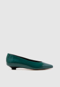 Zapato bailarina de mujer verde Glo salon t2