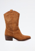 Bota cowboy piel de mujer cuero Glo 6600