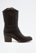 Bota cowboy de mujer moka Mjus l47201