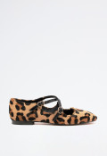 Bailarina de mujer leopardo Glo cruces heg