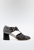 Zapato mary jane de mujer gris Glo lusi