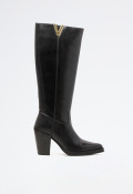 Bota campera de mujer negro Glo ki-5162