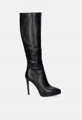 Bota piel tacón de mujer negro EXE k3332-71577