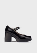 Zapato Merceditas Wonders LADY Negro