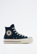 Deportivo de mujer azul Converse chuck taylor all star lift