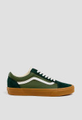 Deportivo de hombre verde VANS old skool sporty green/gum