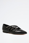 Zapato bailarina de mujer negro GLO delia 2187