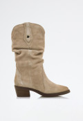 Botas cowboy Mujer MUSTANG TEO beige