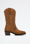 Botas cowboy Mujer MUSTANG TEO marron